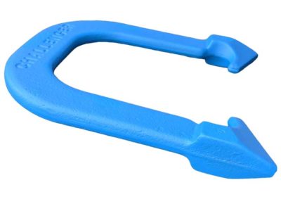 Challenger Blue Letter-side Angled pitching horseshoe