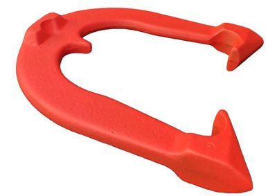 Stinger Red Cleat-side Angled pitching horseshoe