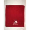 World Tournament Embroidered Red Towel