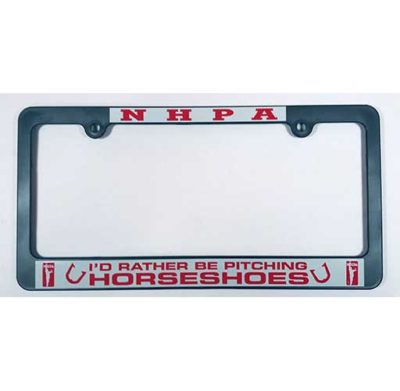 NHPA License Plate Frame