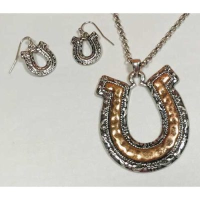 Horseshoe Necklace Set