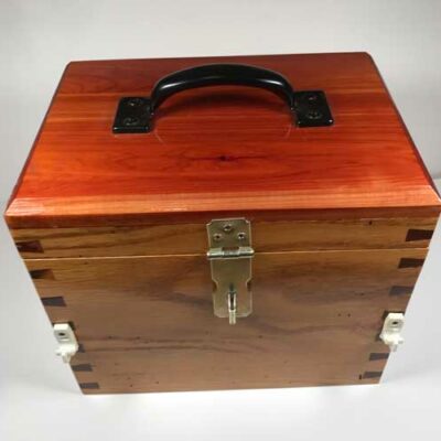 Cedar Horseshoe Box